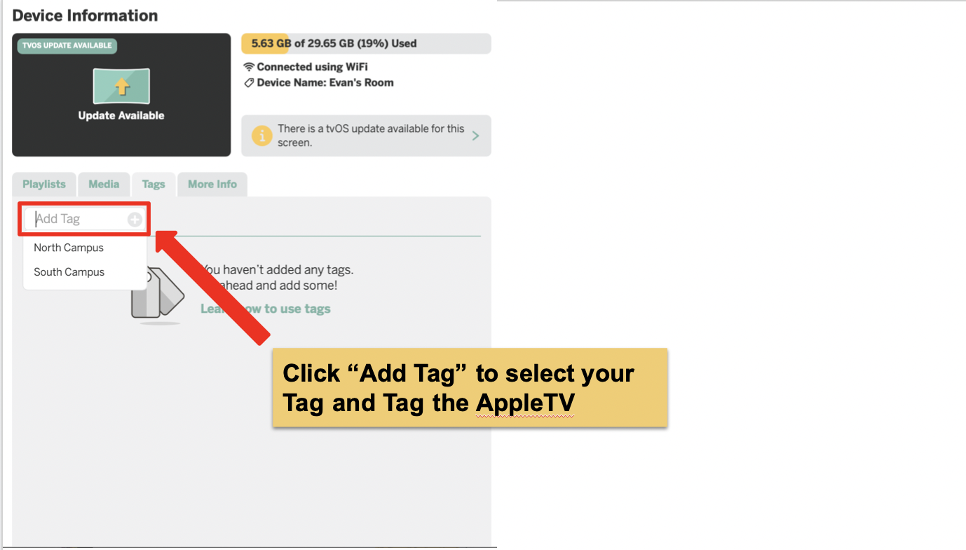 Press and Click Tags, Name Tags